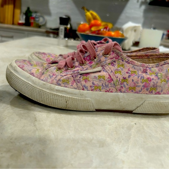 LOVESHACK FANCY X SUPERGA                        LIMITED EDITON LOW TOP SNEAKERS - Picture 5 of 7